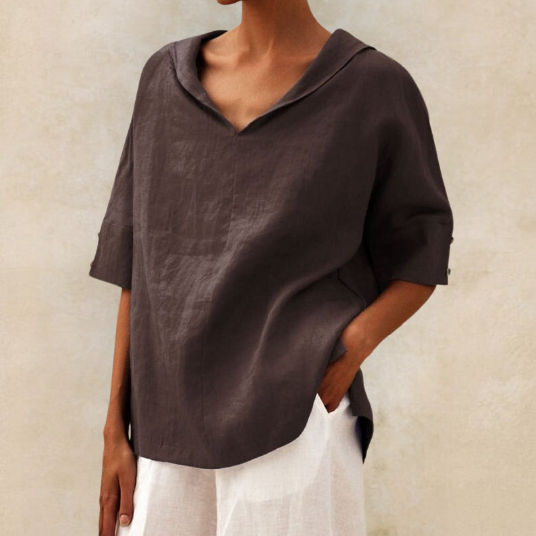 Casual Loose-Fit Blouse