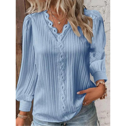 Elegant Pintuck Blouse