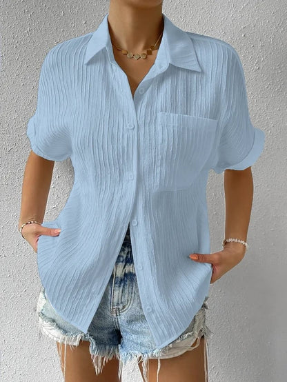 Relaxed Textured Top