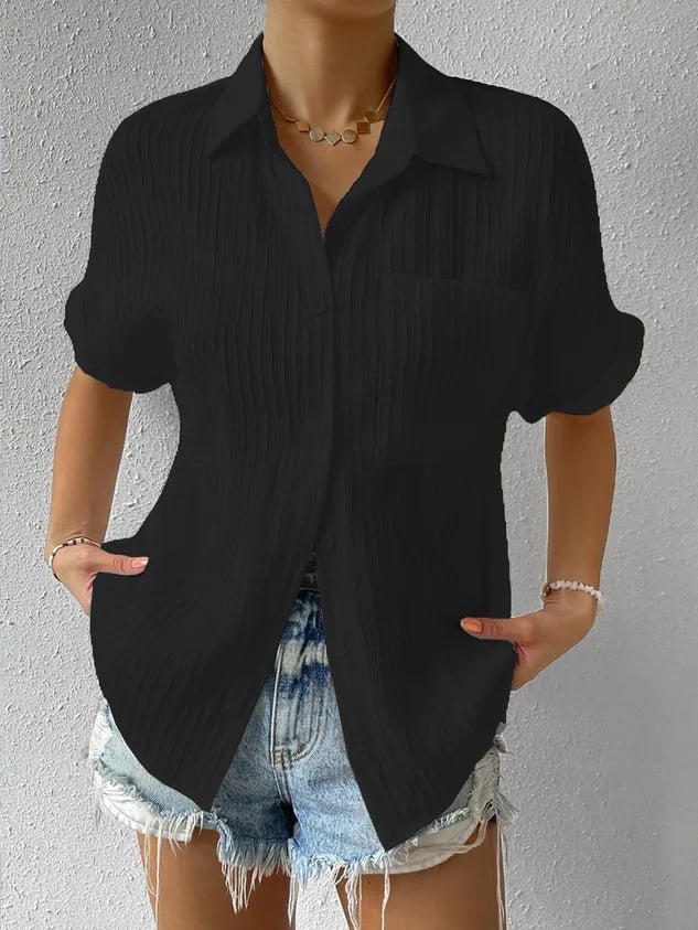 Relaxed Textured Top