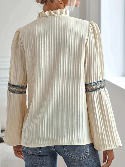Stunning V-Neck Blouse